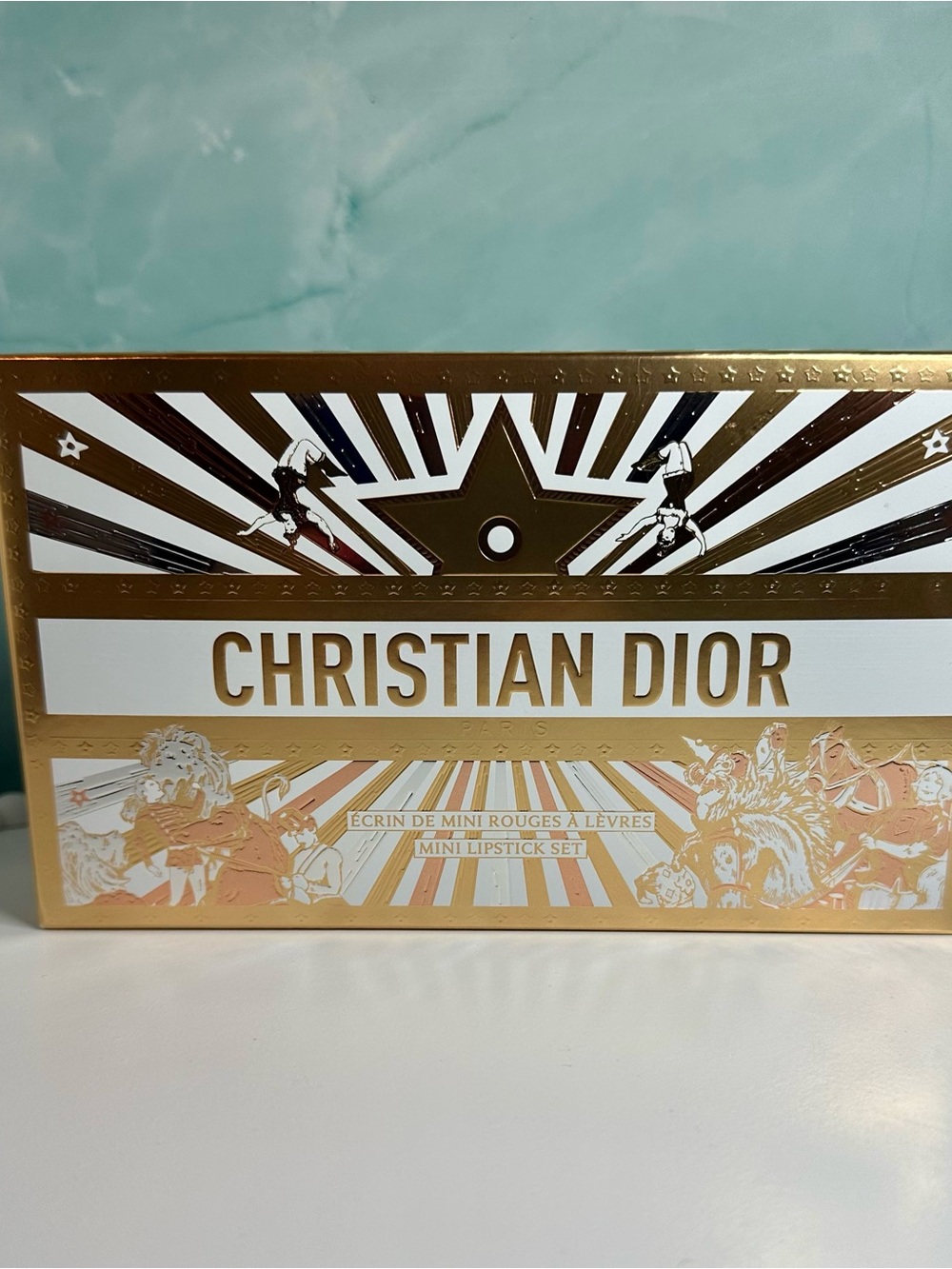 DIOR Exclusive Holiday 5pc Luxurious Lipstick Set with Mirror New w/box & Bag - Picture 5 of 7